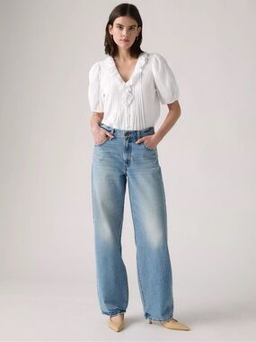 Levi’s Baggy Dad Jeans Size 30 X 32 Easy Days Light Wash